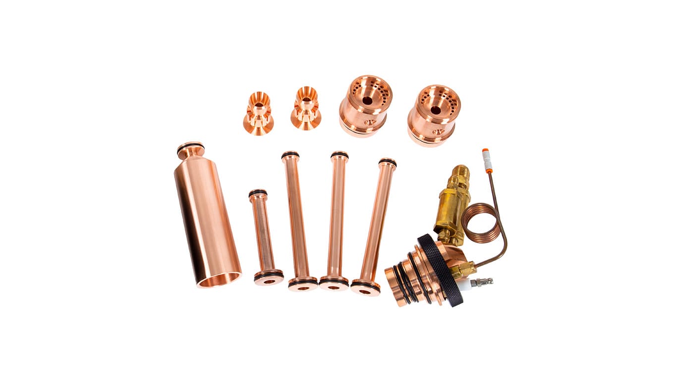 HVOF Barrels and Combustion Chambers