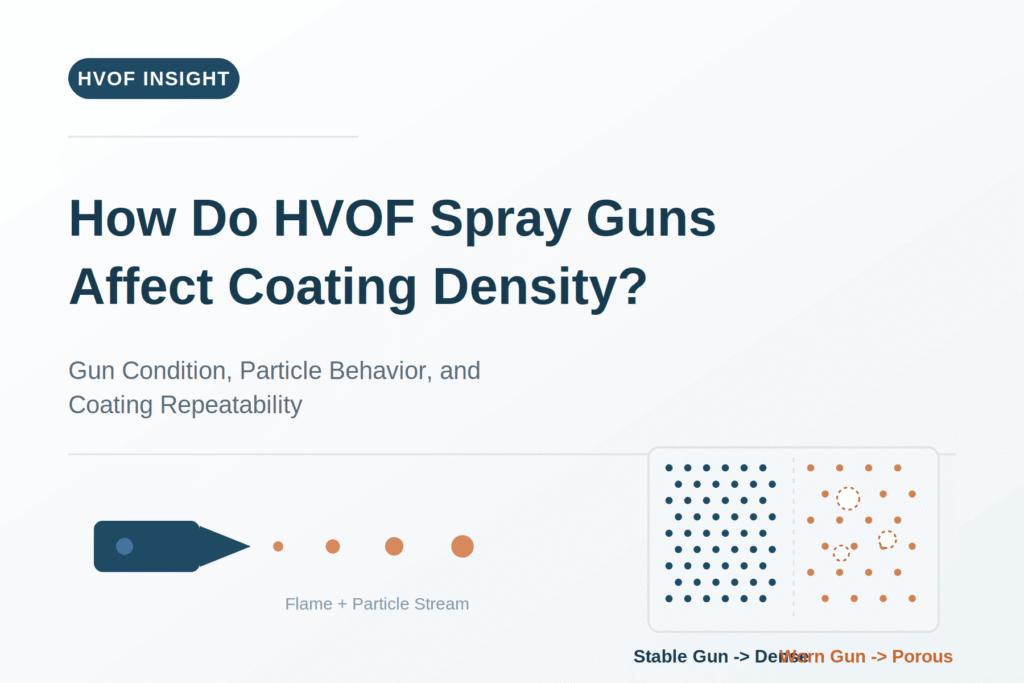 How Do HVOF Spray Guns Affect Coating Density?
