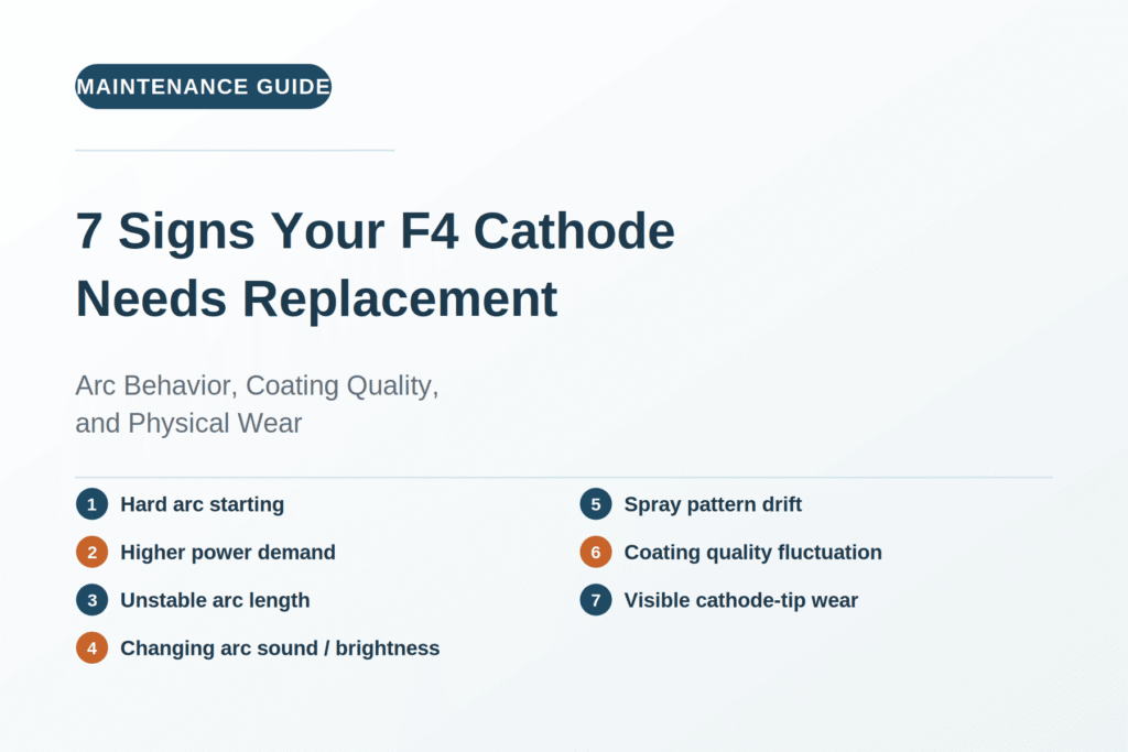 What Are 7 Signs Your F4 Cathode Needs Replacement?