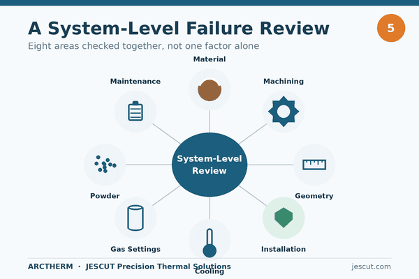system level combustion chamber failure